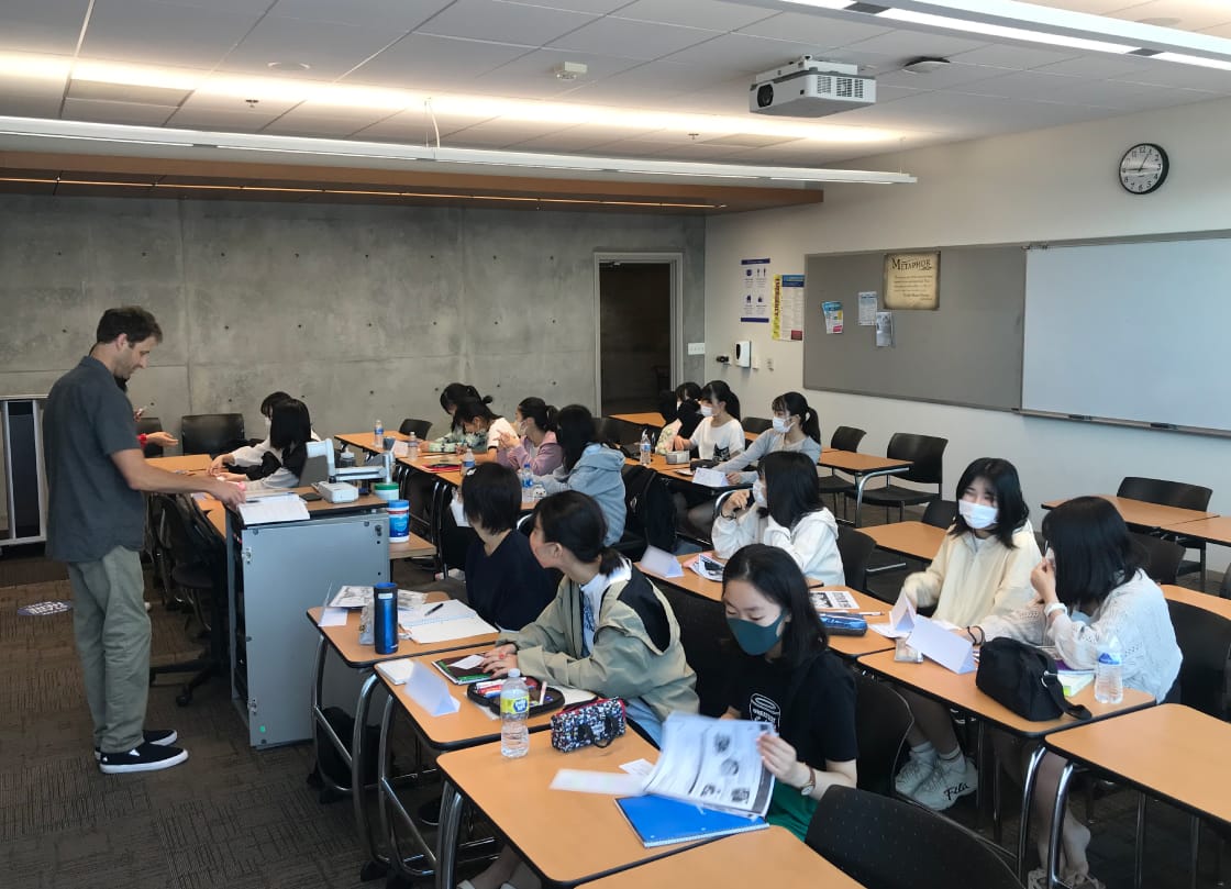 El Camino College研修の様子4